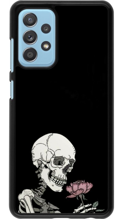 Coque Samsung Galaxy A52 - Halloween 2023 rose and skeleton