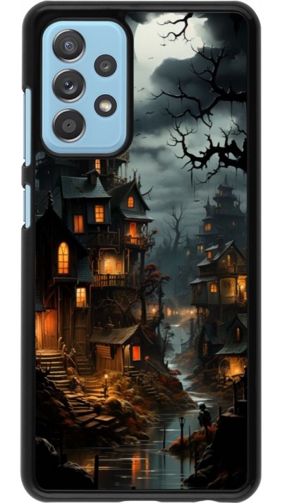 Coque Samsung Galaxy A52 - Halloween 2024 scary town