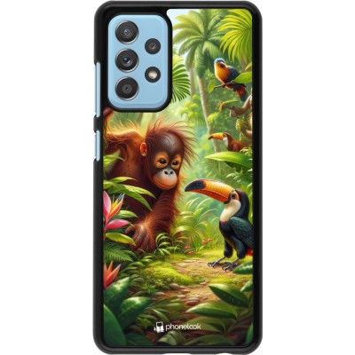 Coque Samsung Galaxy A52 - Jungle Tropicale Tayrona