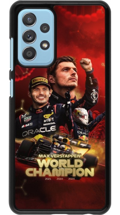 Coque Samsung Galaxy A52 - Max Verstappen Champion 2023