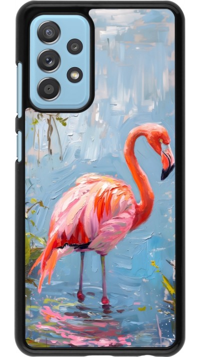 Coque Samsung Galaxy A52 - Paint Flamingo