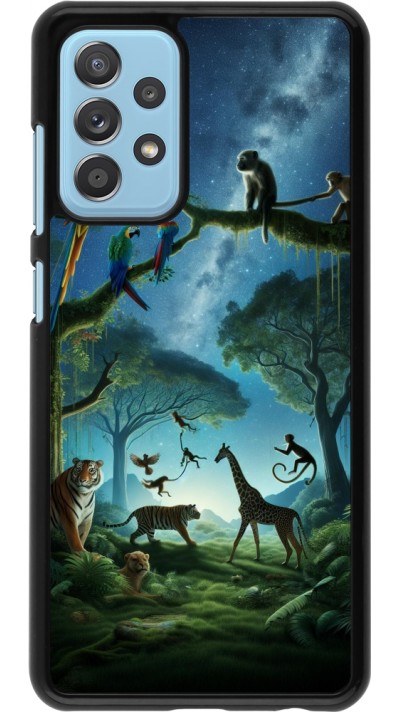 Coque Samsung Galaxy A52 - Paradis des animaux exotiques