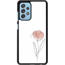 Coque Samsung Galaxy A52 - Spring 23 minimalist flower