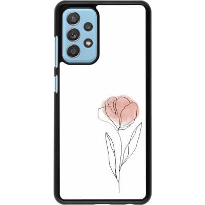 Coque Samsung Galaxy A52 - Spring 23 minimalist flower