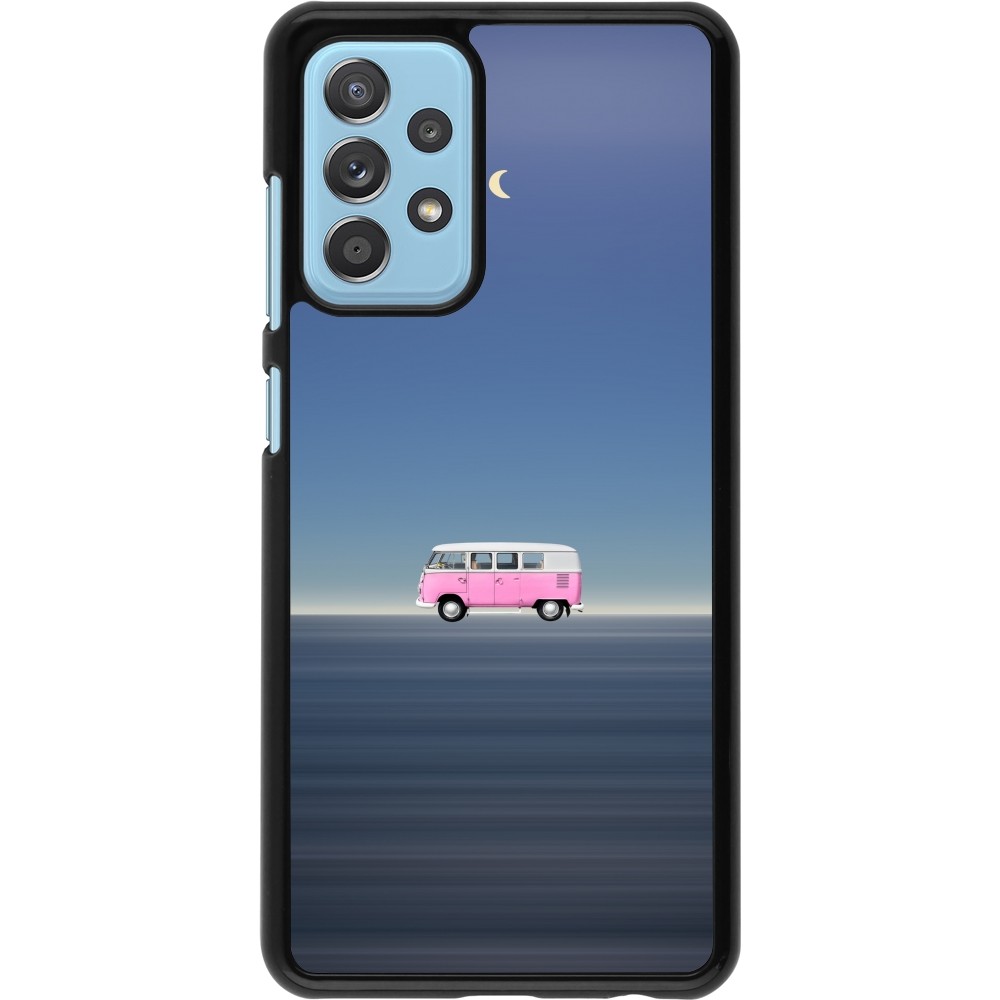 Coque Samsung Galaxy A52 - Spring 23 pink bus