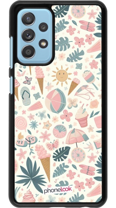 Coque Samsung Galaxy A52 - Summer Pink Pattern