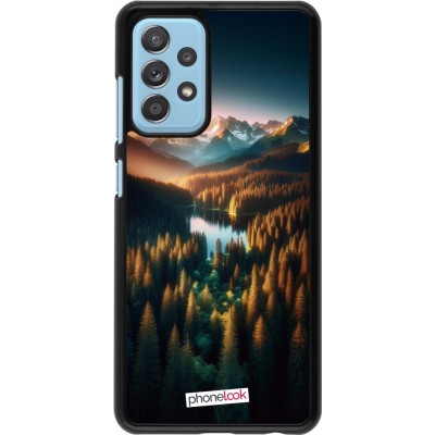 Coque Samsung Galaxy A52 - Sunset Forest Lake