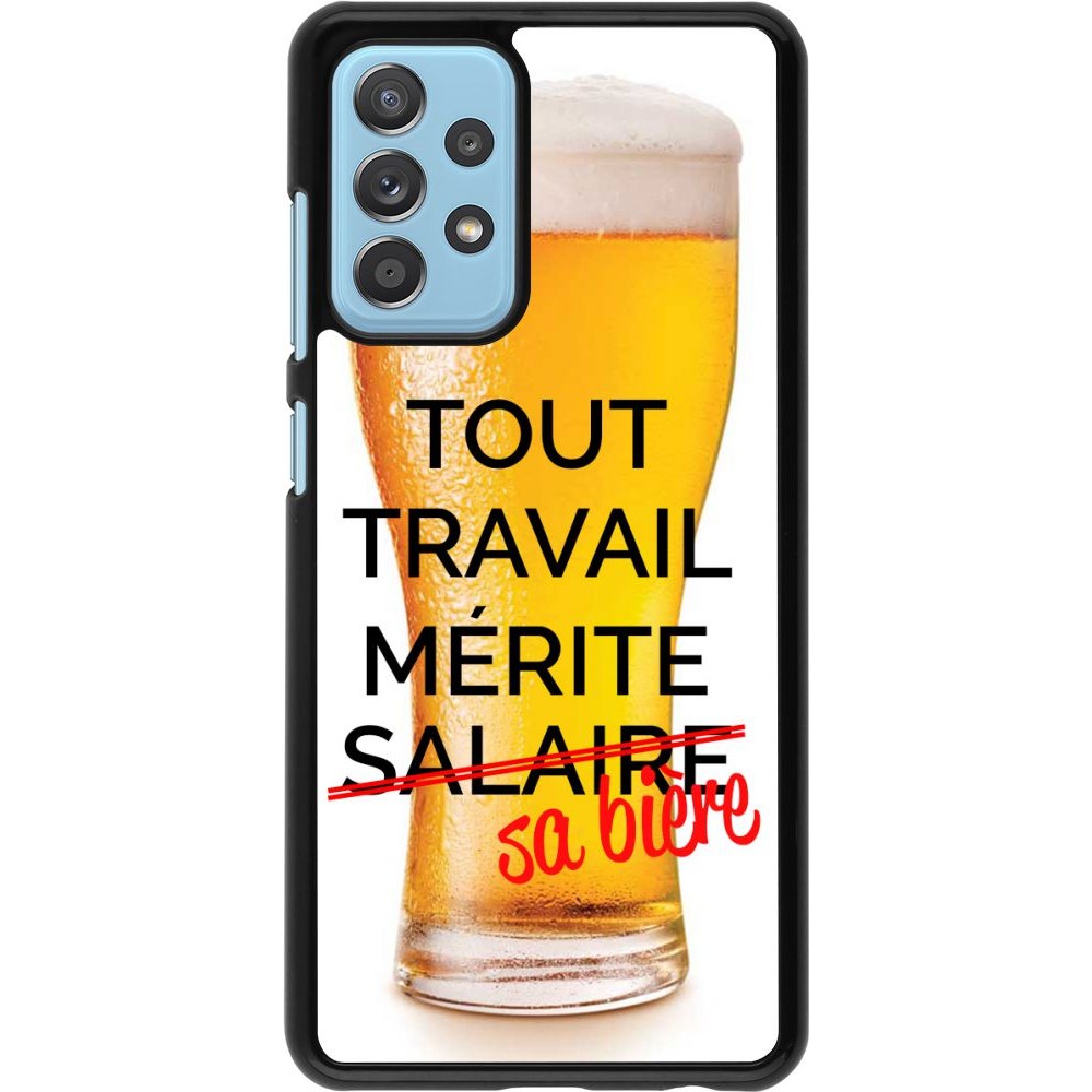 Coque Samsung Galaxy A52 5G - Tout travail mérite sa bière