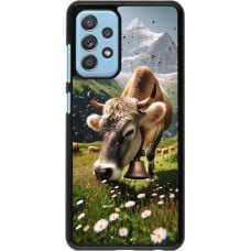 Coque Samsung Galaxy A52 - Vache montagne Valais