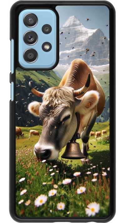 Coque Samsung Galaxy A52 - Vache montagne Valais