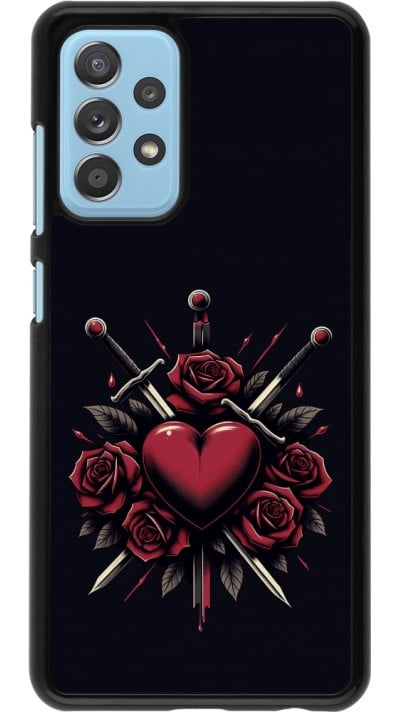 Coque Samsung Galaxy A52 - Valentine 2024 gothic love