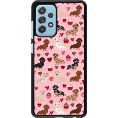 Coque Samsung Galaxy A52 - Valentine 2024 puppy love