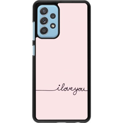 Coque Samsung Galaxy A52 - Valentine 2023 i love you writing