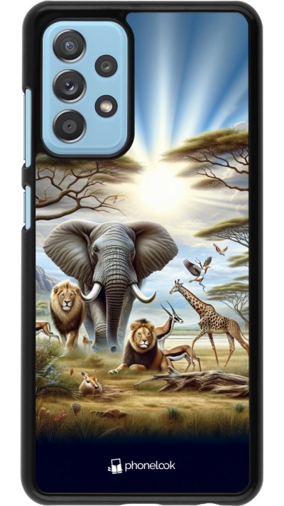 Coque Samsung Galaxy A52 - Vie sauvage africaine