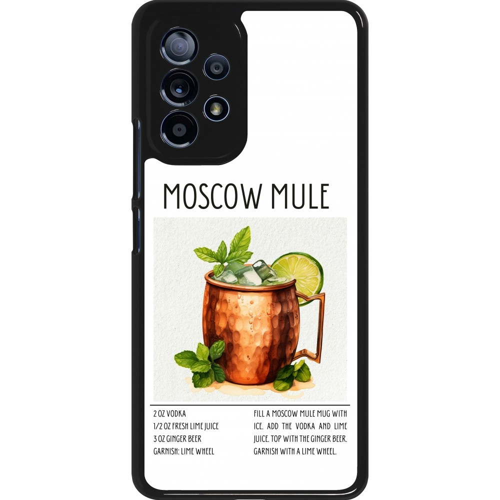 Samsung Galaxy A53 5G Case Hülle - Cocktail Rezept Moscow Mule