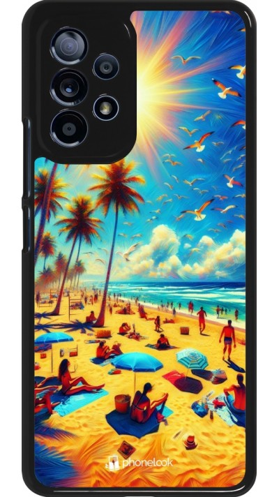 Samsung Galaxy A53 5G Case Hülle - Sommer Paradies Farbe