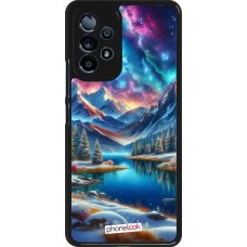 Coque Samsung Galaxy A53 5G - Fantasy Mountain Lake Sky Stars