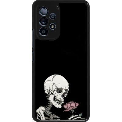 Coque Samsung Galaxy A53 5G - Halloween 2023 rose and skeleton