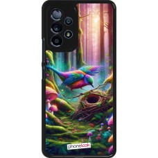 Coque Samsung Galaxy A53 5G - Oiseau Nid Forêt