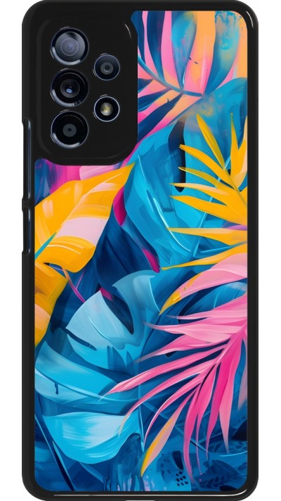 Coque Samsung Galaxy A53 5G - Palms Blue