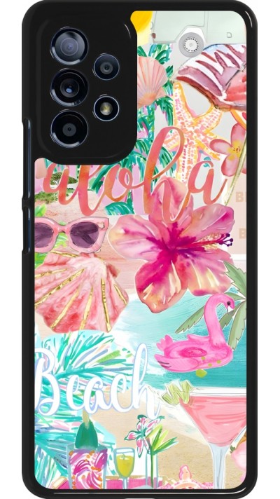 Coque Samsung Galaxy A53 5G - Preppy Collage Aloha