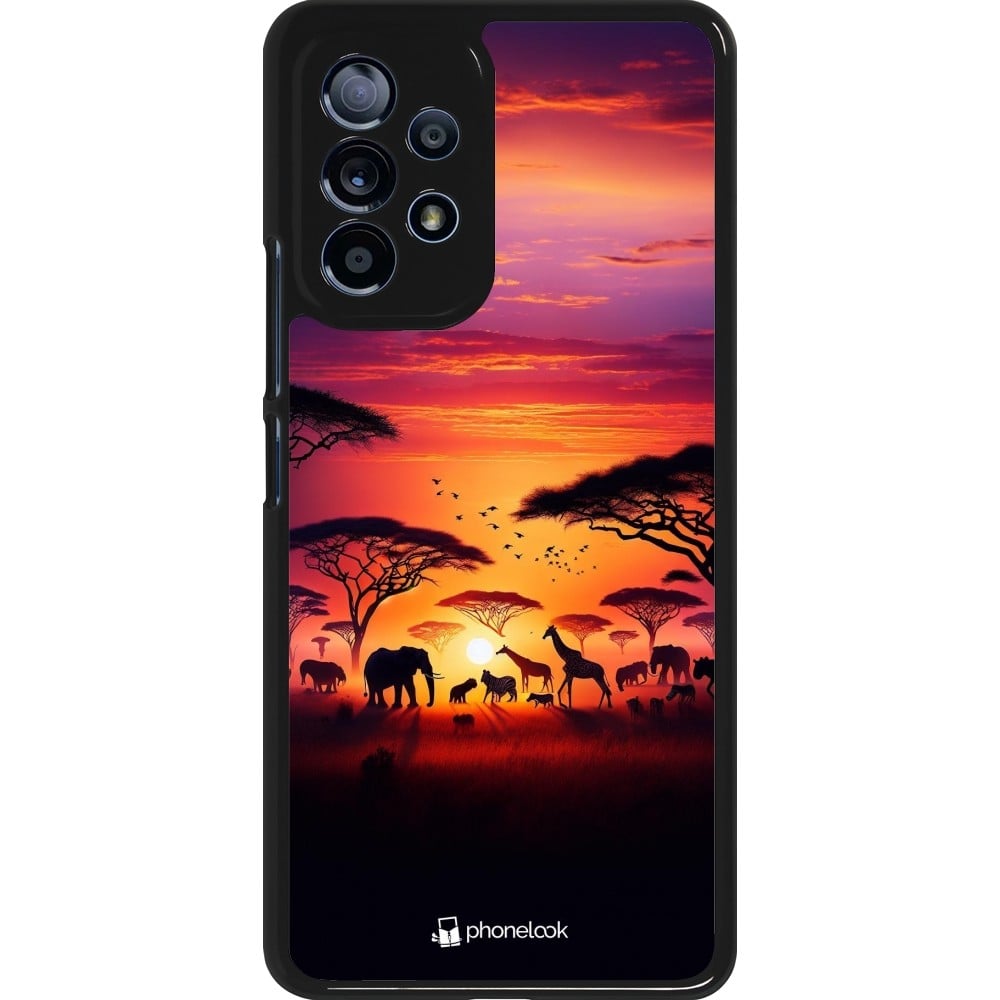 Coque Samsung Galaxy A53 5G - Safari sunset wildlife