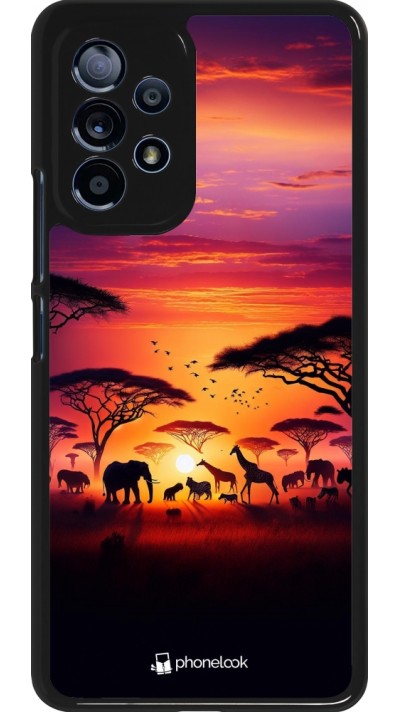 Coque Samsung Galaxy A53 5G - Safari sunset wildlife