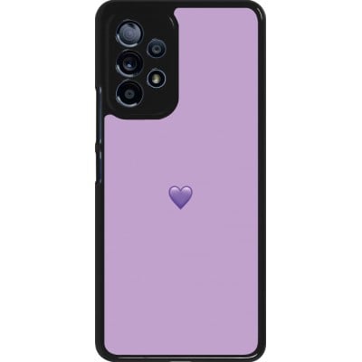 Coque Samsung Galaxy A53 5G - Valentine 2023 purpule single heart