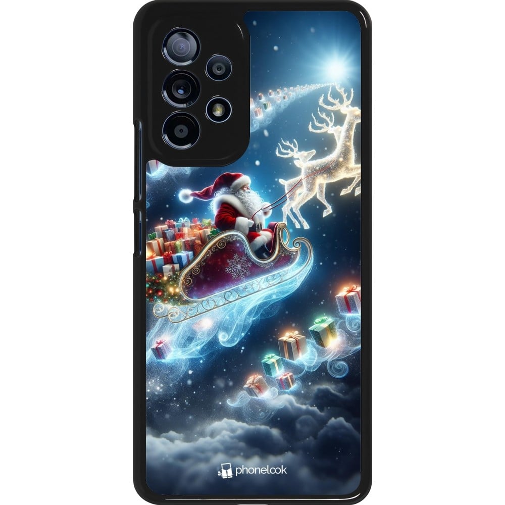 Coque Samsung Galaxy A53 5G - Noël 2023 Père Noël enchanté