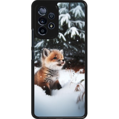 Coque Samsung Galaxy A53 5G - Noël 2023 Renardeau sapin