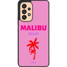 Coque Samsung Galaxy A53 5G - Silicone rigide noir Pop Summer Destination Malibu