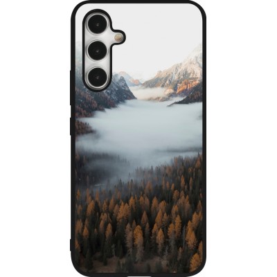 Coque Samsung Galaxy A54 5G - Silicone rigide noir Autumn 22 forest lanscape