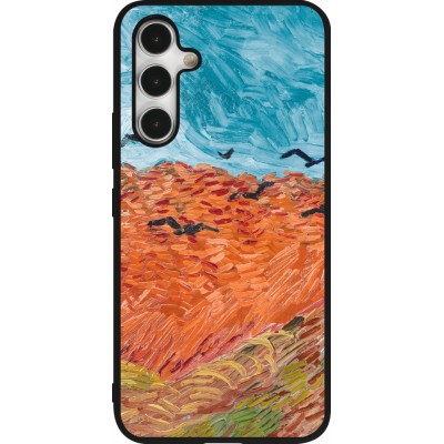 Coque Samsung Galaxy A54 5G - Silicone rigide noir Autumn 22 Van Gogh style