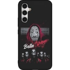 Coque Samsung Galaxy A54 5G - Silicone rigide noir Bella Ciao