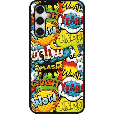 Coque Samsung Galaxy A54 5G - Silicone rigide noir Cartoons slogans