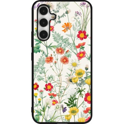 Coque Samsung Galaxy A54 5G - Silicone rigide noir Flora Botanical Wildlife