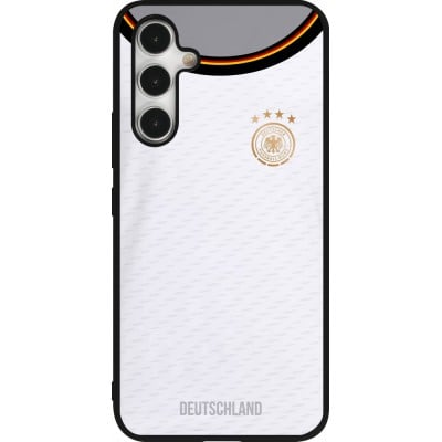 Coque Samsung Galaxy A54 5G - Silicone rigide noir Maillot de football Allemagne 2022 personnalisable