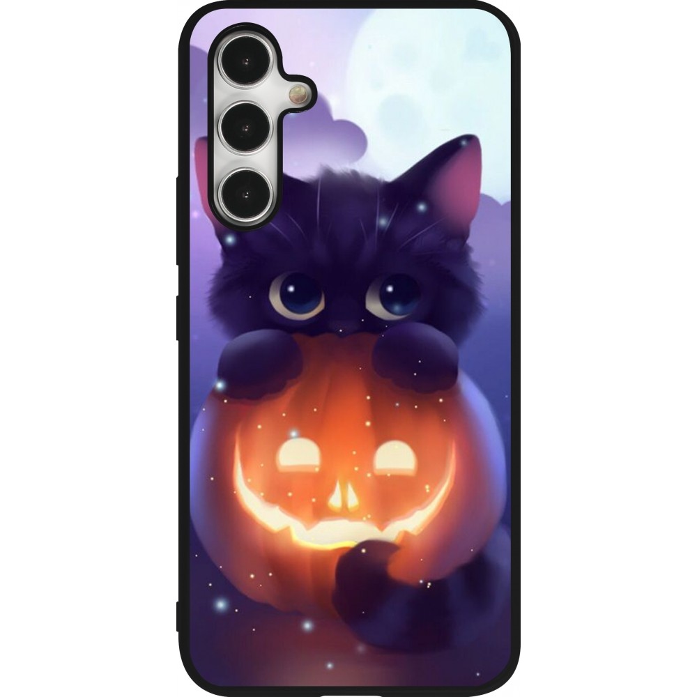 Coque Samsung Galaxy A54 5G - Silicone rigide noir Halloween 17 15