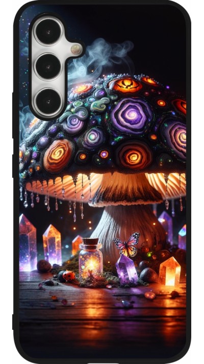 Coque Samsung Galaxy A54 5G - Silicone rigide noir Halloween Potion Magic