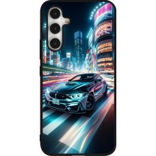 Coque Samsung Galaxy A54 5G - Silicone rigide noir BMW M4 Tokyo Night