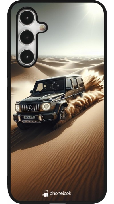 Coque Samsung Galaxy A54 5G - Silicone rigide noir Mercedes G Drift Desert