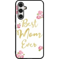 Coque Samsung Galaxy A54 5G - Silicone rigide noir Mom 2024 best Mom ever