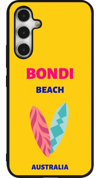 Coque Samsung Galaxy A54 5G - Silicone rigide noir Pop Summer Destination Bondi