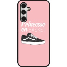 Samsung Galaxy A54 Case Hülle - Silikon schwarz princesse en basket