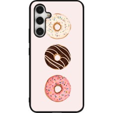 Coque Samsung Galaxy A54 5G - Silicone rigide noir Spring 23 donuts