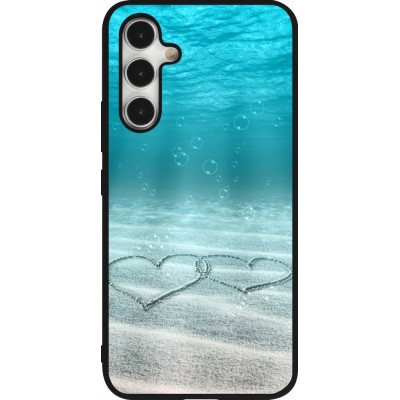 Coque Samsung Galaxy A54 5G - Silicone rigide noir Summer 18 19