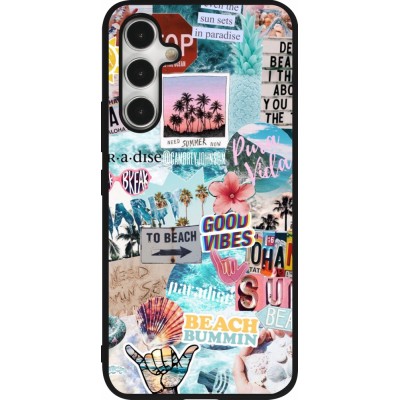 Coque Samsung Galaxy A54 5G - Silicone rigide noir Summer 20 collage