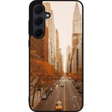 Coque Samsung Galaxy A55 5G - Silicone rigide noir Autumn 2024 New York city