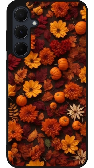 Coque Samsung Galaxy A55 5G - Silicone rigide noir Autumn 2024 potpourri