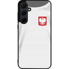 Samsung Galaxy A55 5G Case Hülle - Silikon schwarz Polen 2022 personalisierbares Fussballtrikot